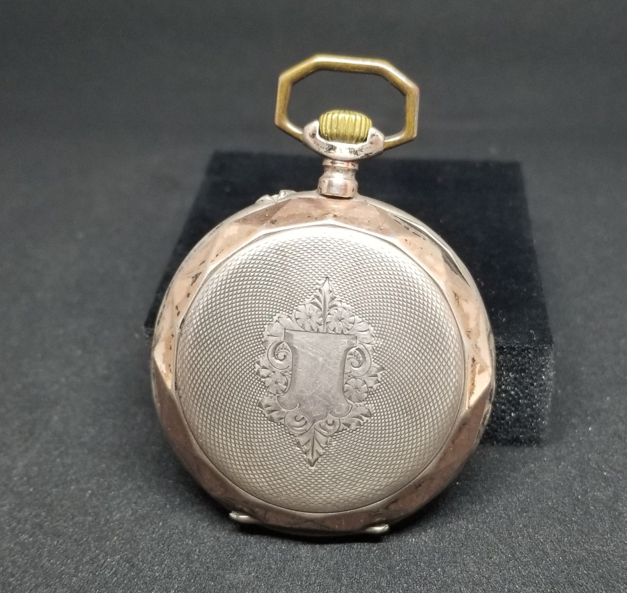 OSMANLICA SIMON USTA DAMGALI OSMANLI DÖNEMİ ÇALIŞIR DURUMDA GÜMÜŞ KASA CEP SAATİ