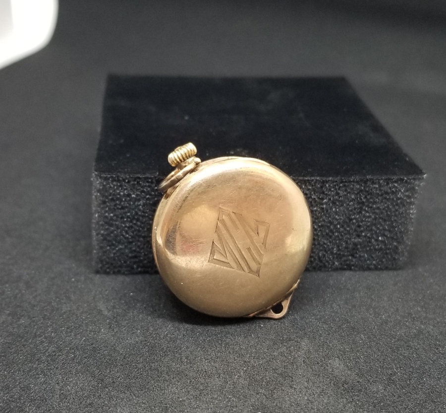 WALTHAM MARKA NADİR TİPTE ALTIN KAPLAMA KOLYE SAAT