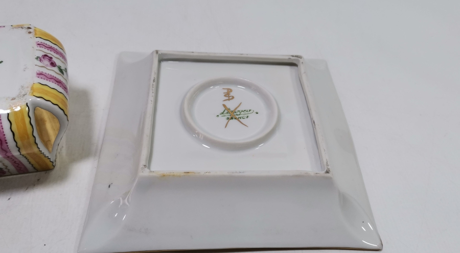 NADİR TİPTE ANTİKA LİMOGES HOKKA