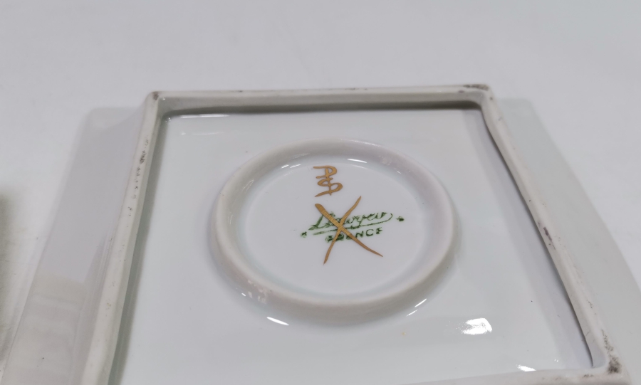 NADİR TİPTE ANTİKA LİMOGES HOKKA