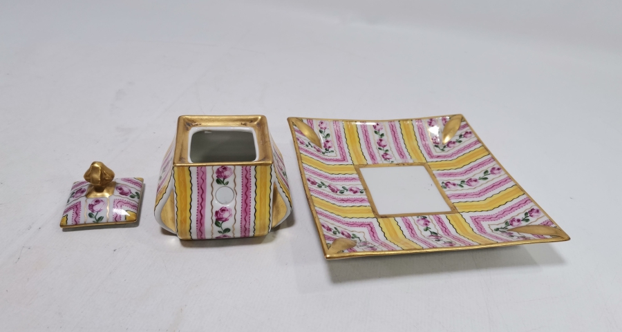 NADİR TİPTE ANTİKA LİMOGES HOKKA