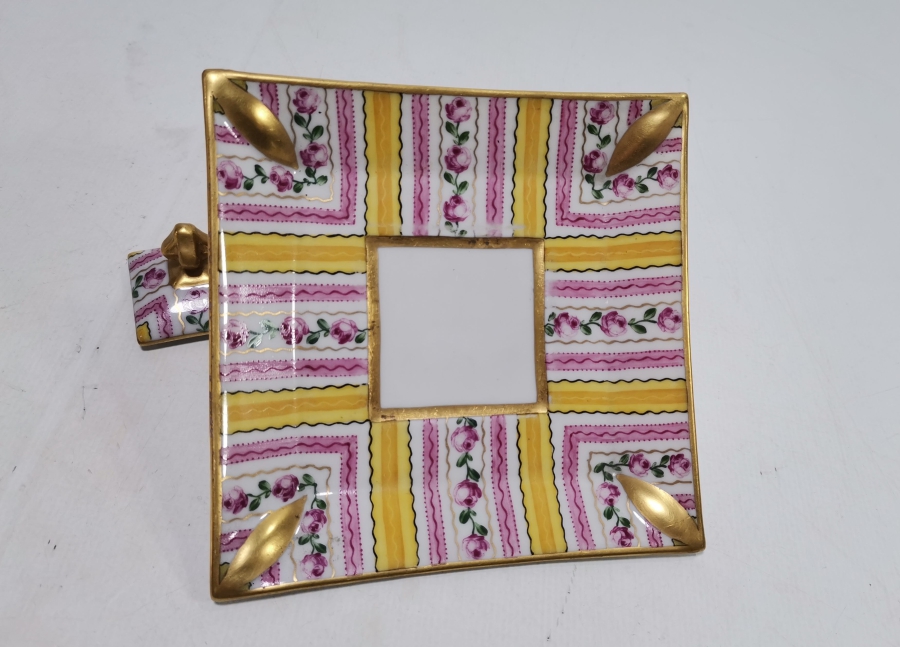 NADİR TİPTE ANTİKA LİMOGES HOKKA