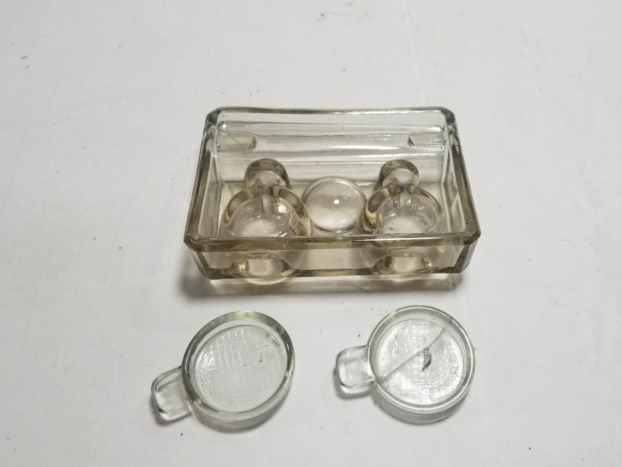 NADİR TİPTE OSMANLI DÖNEMİ CAM HOKKA