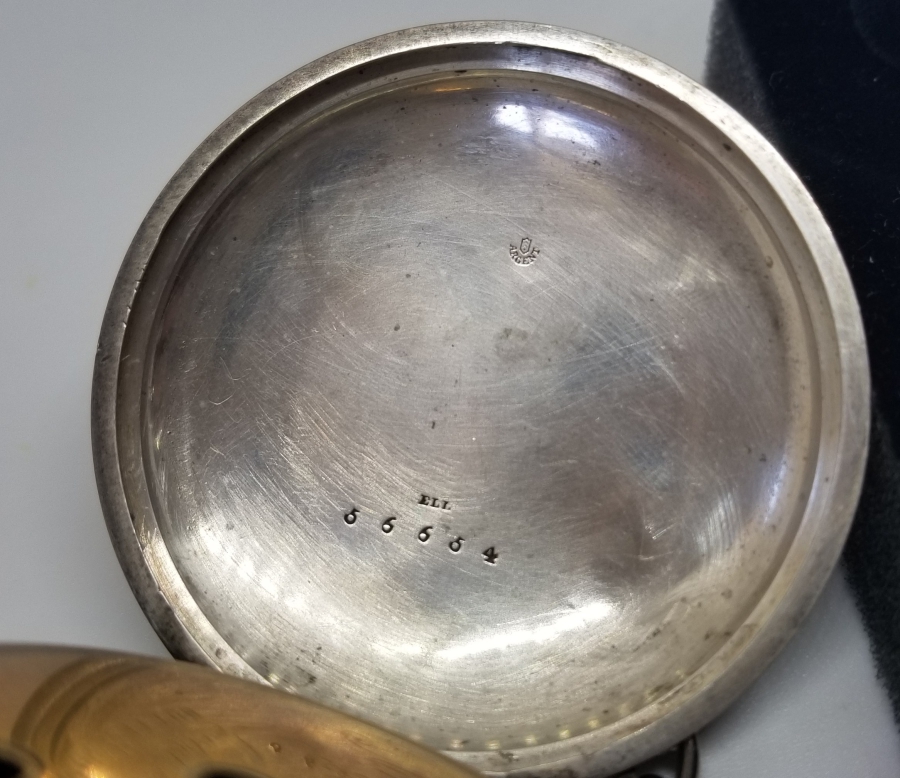 OSMANLI DÖNEMİ NADİR TİPTE GÜMÜŞ KASA KURMALI CEP SAATİ