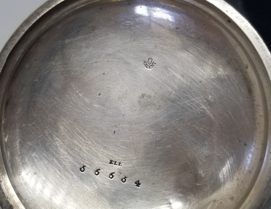 OSMANLI DÖNEMİ NADİR TİPTE GÜMÜŞ KASA KURMALI CEP SAATİ