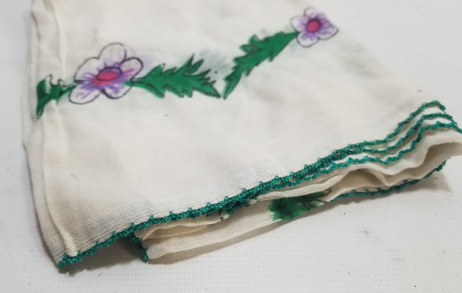 KENARLARI İĞNE OYALI ANTİKA YAZMA