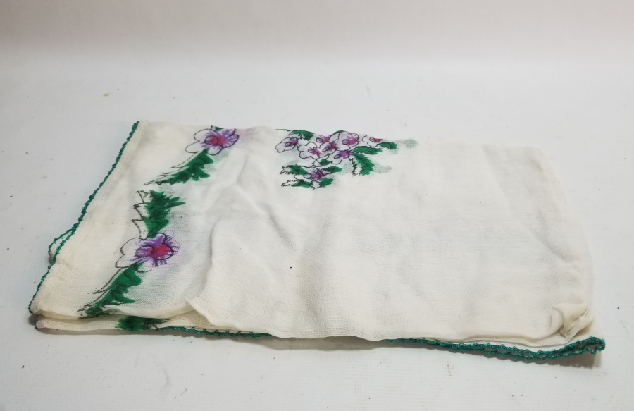 KENARLARI İĞNE OYALI ANTİKA YAZMA