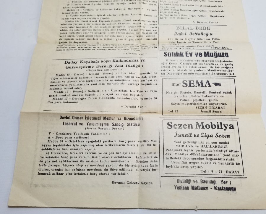 YEŞİL DADAY GAZETESİ