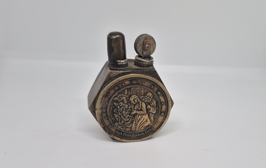 KABARTMA İŞÇİLİKLİ ANTİKA ALMAN ÇAKMAK