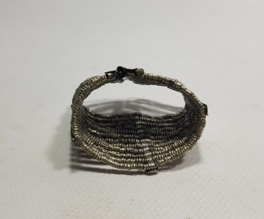 OSMANLI DÖNEMİ TAMAMI EL YAPIMI KABARTMA İŞÇİLİKLİ BİLEZİK - BİLEKLİK