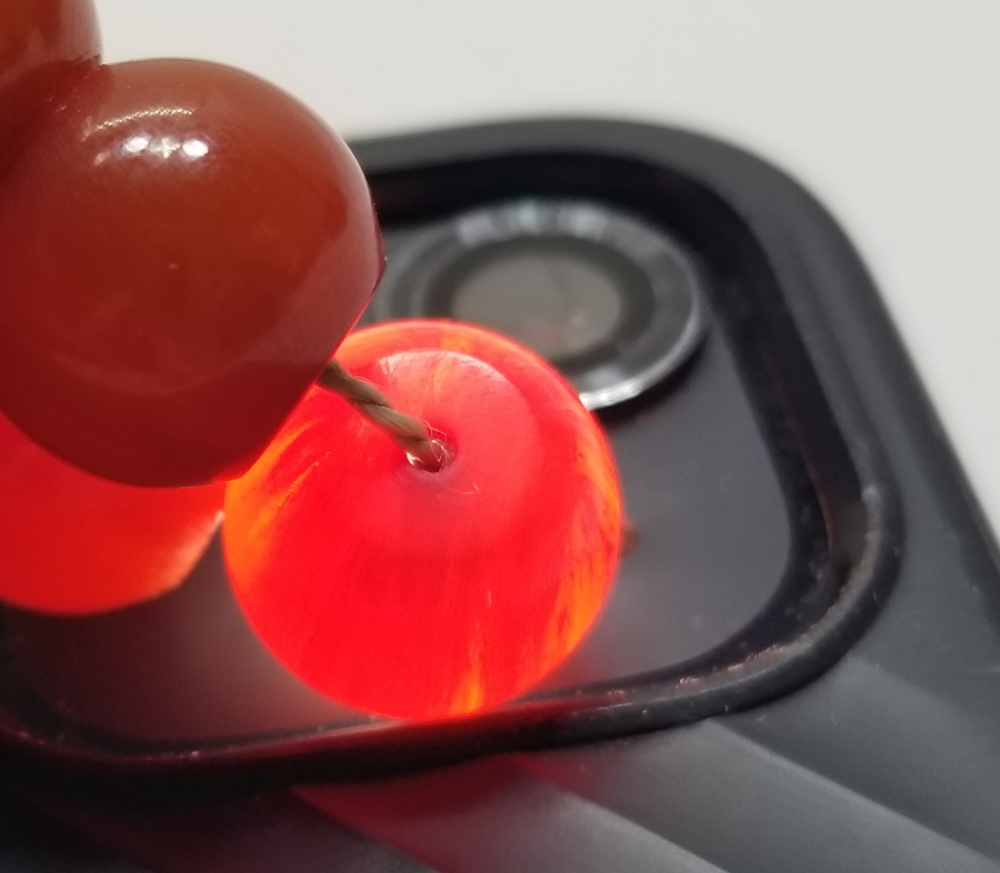 KEHRİBAR RENGİNDE OSMANLI DÖNEMİ MİSKEVİ BAĞA TESPİH İMAMESİ VE HABBELERİ