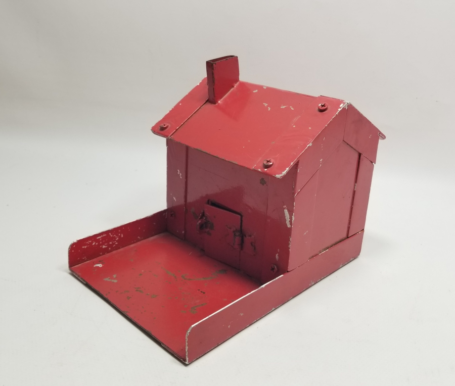 EL YAPIMI ANTİKA EV FORMLU KUMBARA