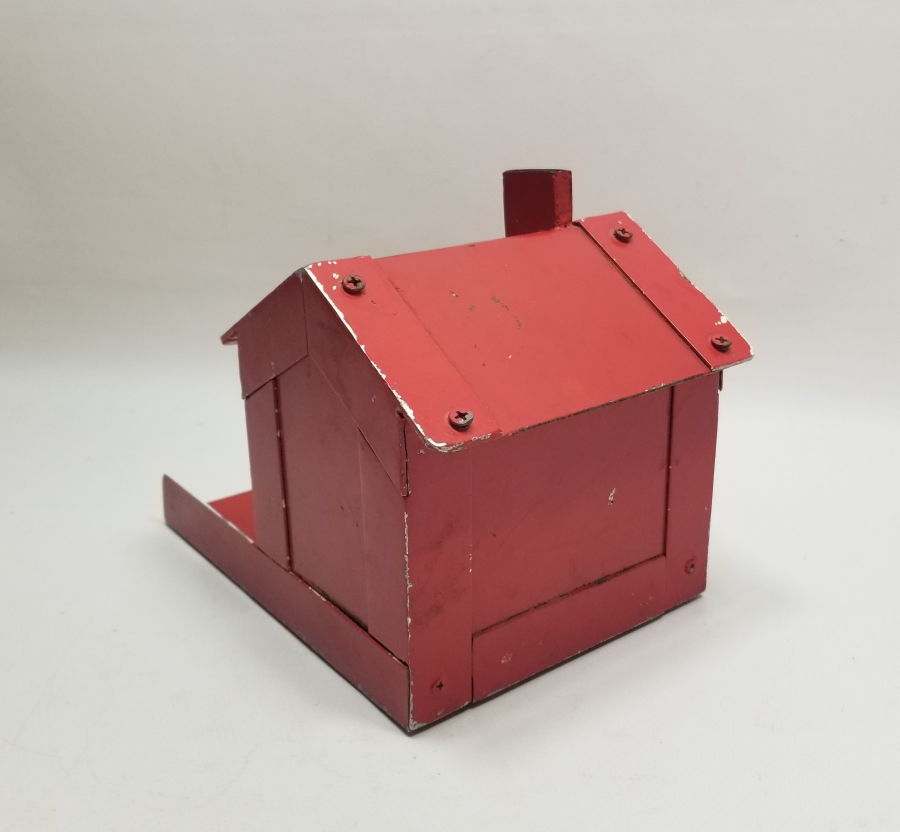 EL YAPIMI ANTİKA EV FORMLU KUMBARA