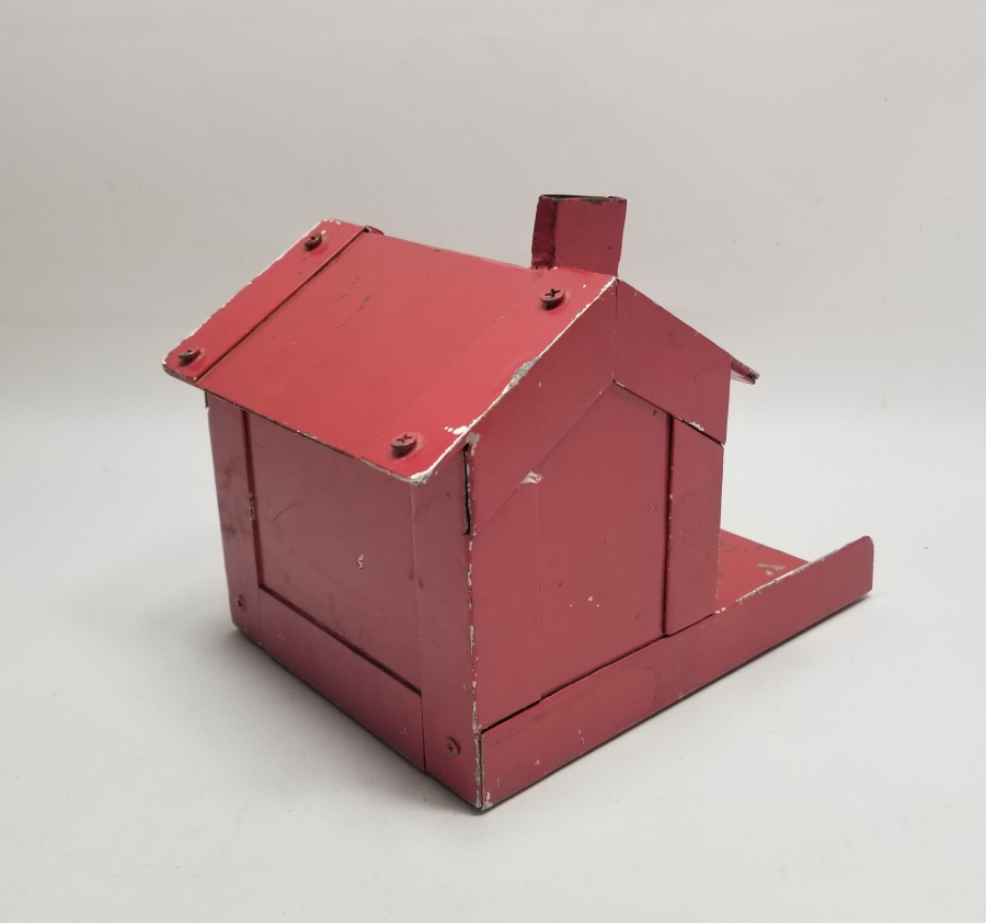 EL YAPIMI ANTİKA EV FORMLU KUMBARA