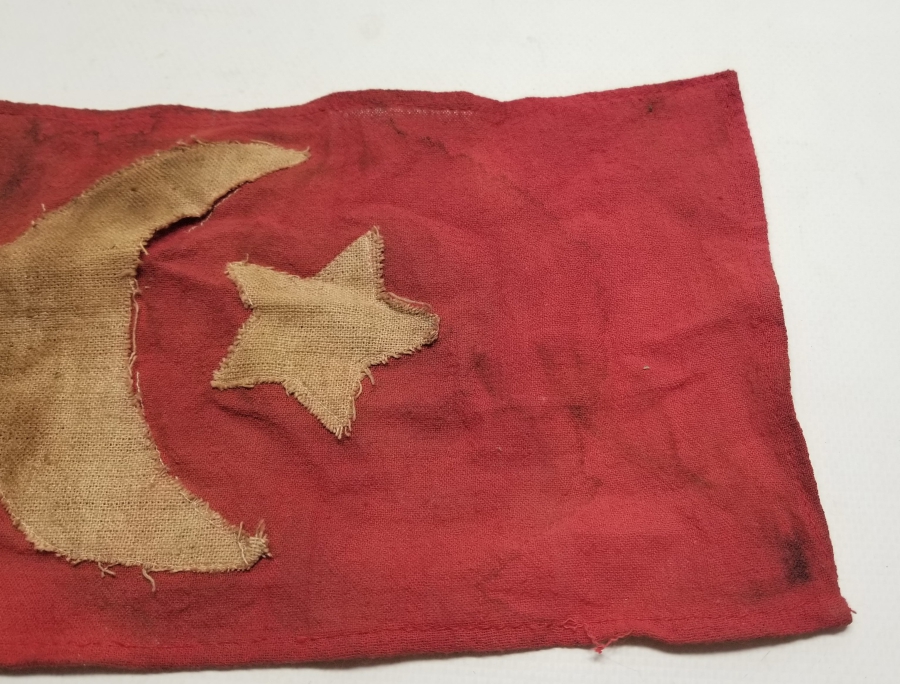 OSMANLI DÖNEMİ ÇOK NADİR GÖĞÜS BAYRAĞI