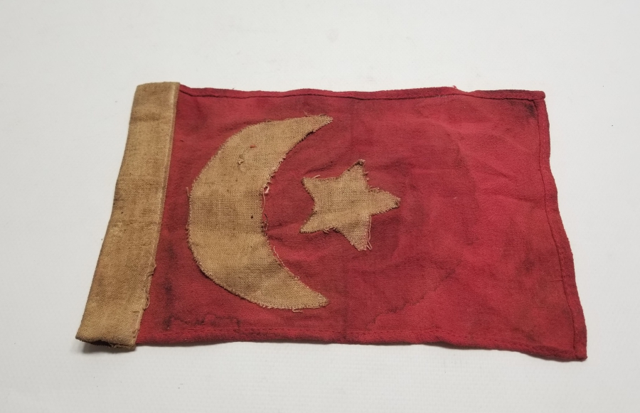 OSMANLI DÖNEMİ ÇOK NADİR GÖĞÜS BAYRAĞI