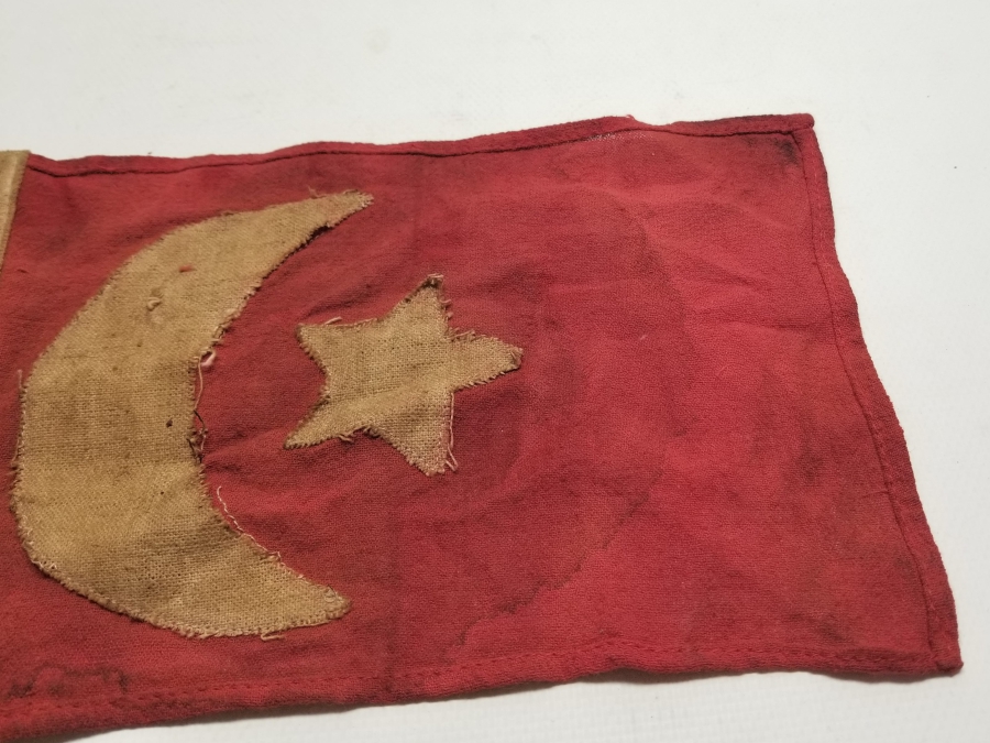 OSMANLI DÖNEMİ ÇOK NADİR GÖĞÜS BAYRAĞI