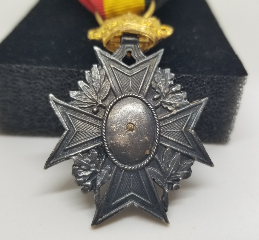 ORİJİNAL ASKISIYLA GÜMÜŞ BELÇİKA LİYAKAT MADALYASI