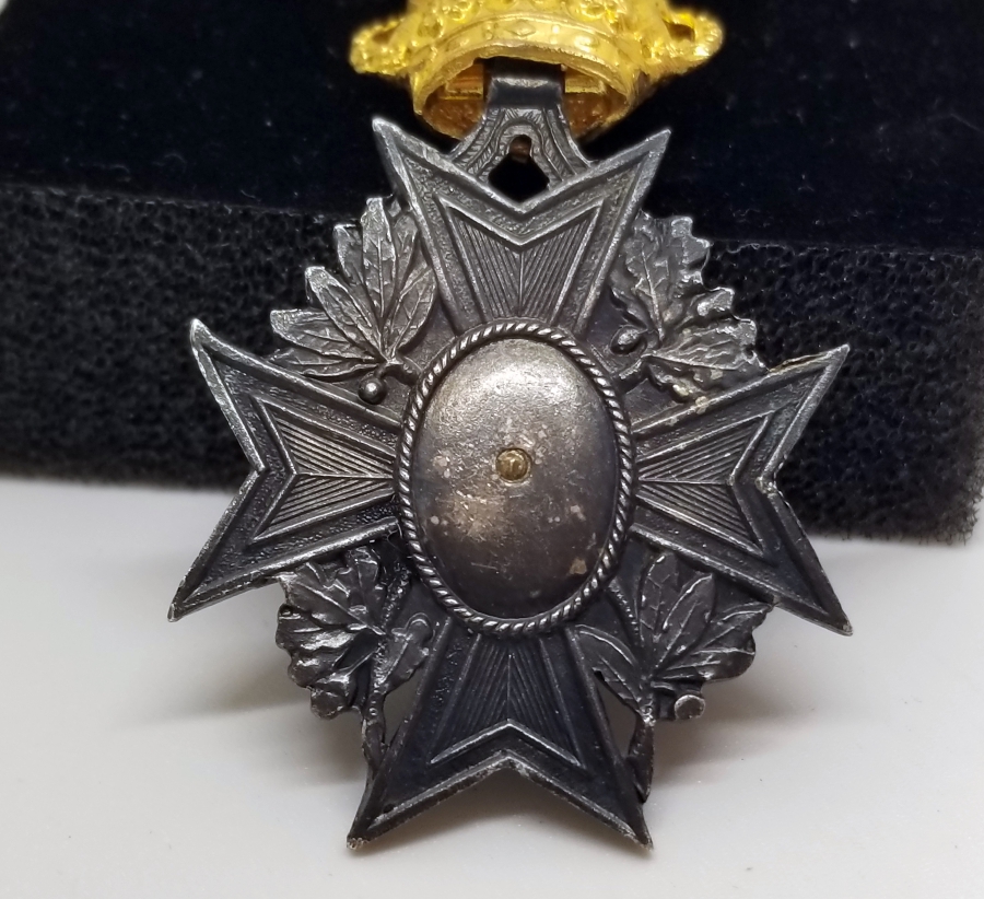 ORİJİNAL ASKISIYLA GÜMÜŞ BELÇİKA LİYAKAT MADALYASI