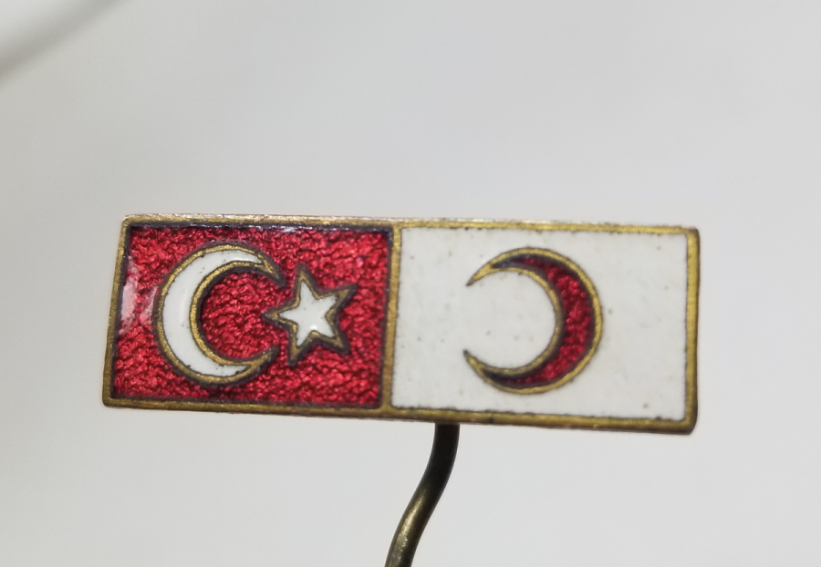 CUMHURİYET BAŞLARI NADİR HİLAL-İ AHMER MİNELİ ROZET