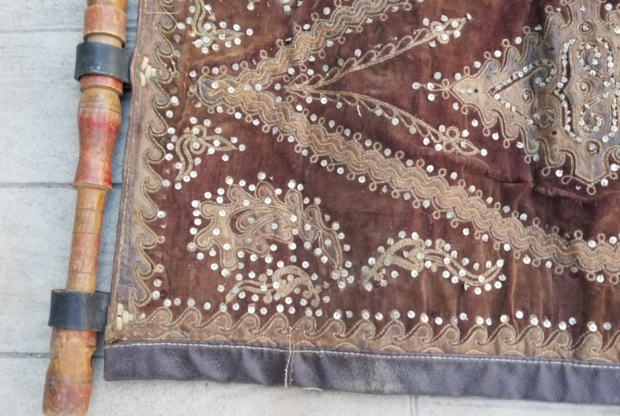 OSMANLI DÖNEMİ SIRMA İŞÇİLİKLİ NADİR BEY İŞİ BEŞİK