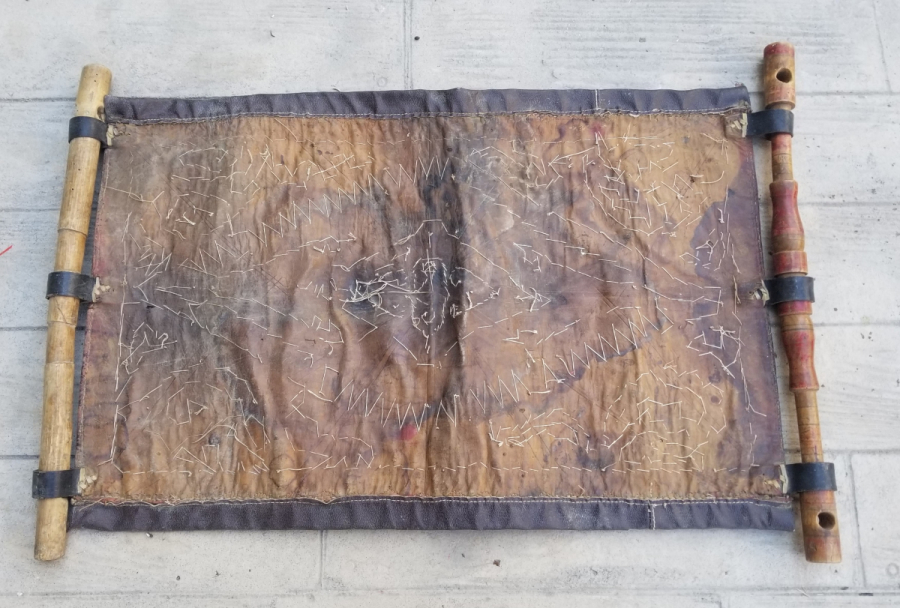 OSMANLI DÖNEMİ SIRMA İŞÇİLİKLİ NADİR BEY İŞİ BEŞİK