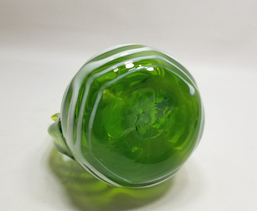 ÇEŞMİ BÜLBÜL FORMDA KOPARMA İŞÇİLİKLİ ANTİKA SÜRAHİ