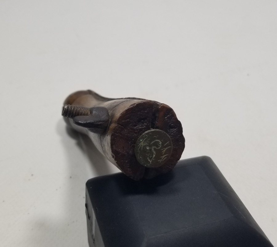 OSMANLI DÖNEMİ ÇOK NADİR MÜHÜR KAZIMAK İÇİN KULLANILAN HAKKAK MENGENESİ