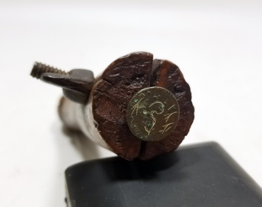 OSMANLI DÖNEMİ ÇOK NADİR MÜHÜR KAZIMAK İÇİN KULLANILAN HAKKAK MENGENESİ