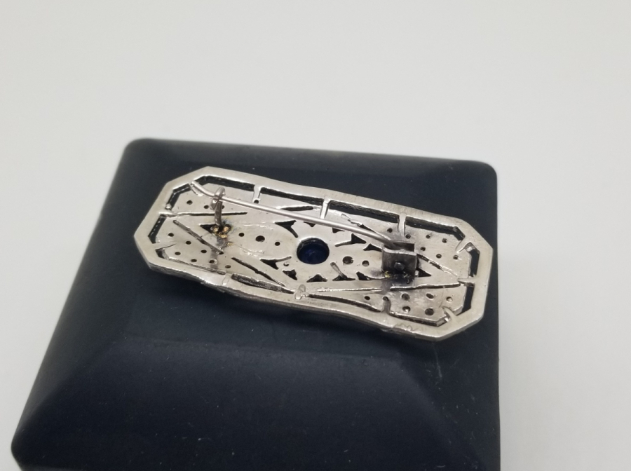 ELMAS VE YAKUT TAŞLI ÖZEL YAPIM BROŞ