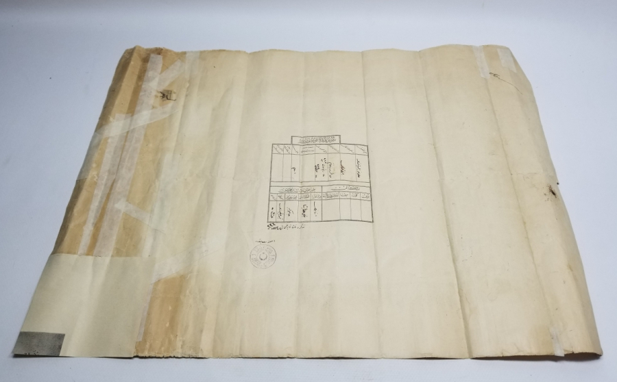 CUMHURİYET BAŞLARI OSMANLICA YAZILI ORTAOKUL DİPLOMASI