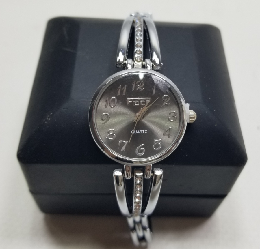 GÜMÜŞ KAPLAMA NOSTALJİK KOL SAATİ