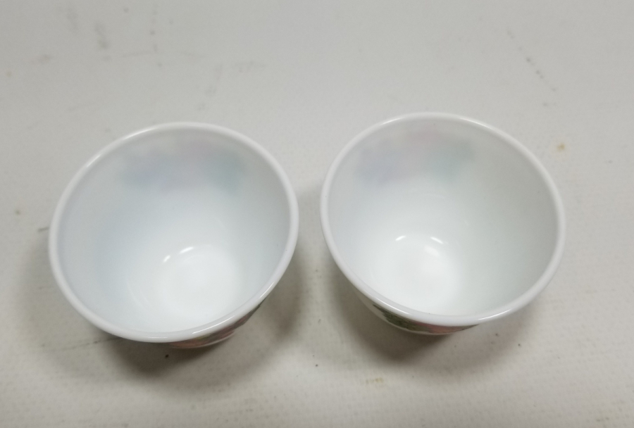 İKİ ADET ANTİKA ZARF FİNCANI