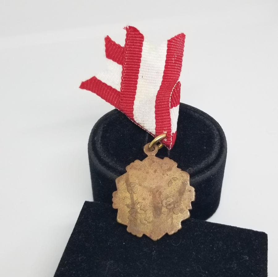 ÜZERİ AY YILDIZ FİGÜRLÜ NADİR TİPTE MEŞRUTİYET MADALYASI - İLK KEZ GÖRÜLÜYOR