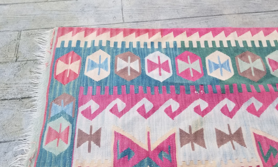 OSMANLI DÖNEMİ EL DOKUMA NADİR SİVAS KİLİMİ