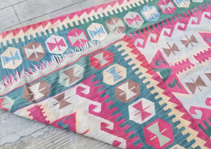 OSMANLI DÖNEMİ EL DOKUMA NADİR SİVAS KİLİMİ