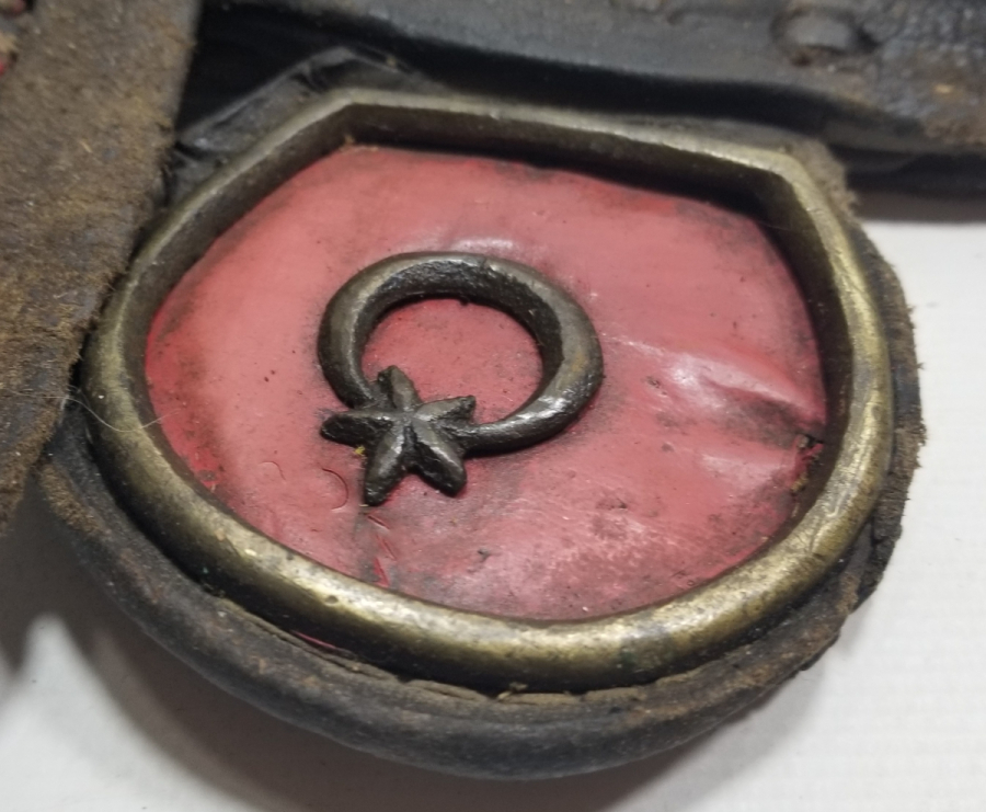 ÜZERİ AY YILDIZ FİGÜRLÜ EL YAPIMI OSMANLI AT GEMİ