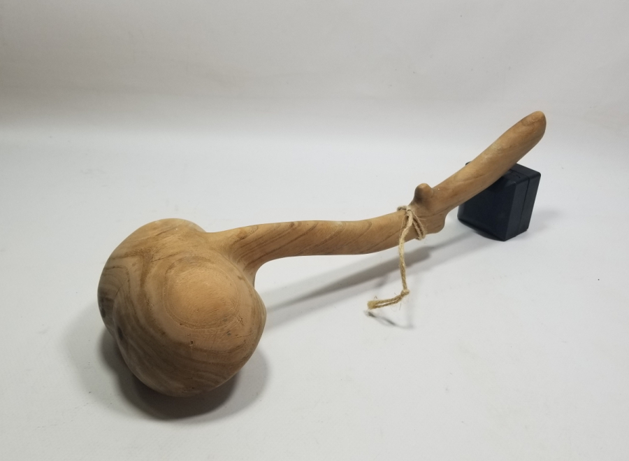 EL YAPIMI ANTİKA AHŞAP KEPÇE