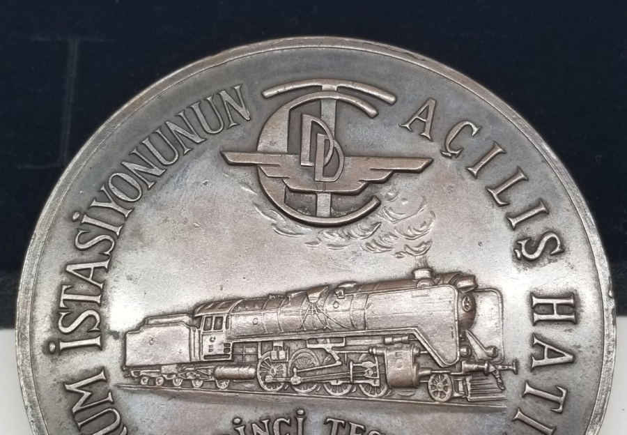 1939 ERZURUM İSTASYONUNUN AÇILIŞI HATIRASI MADALYONU