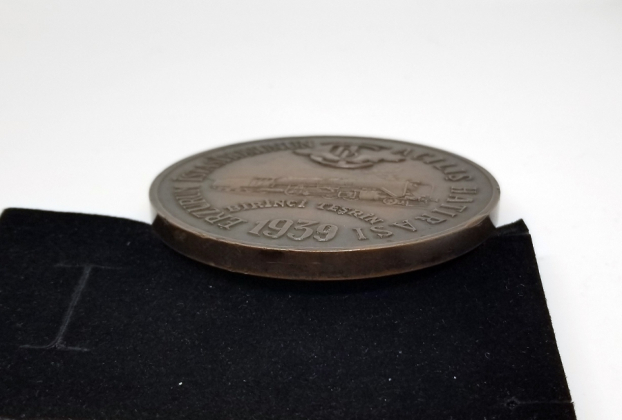 1939 ERZURUM İSTASYONUNUN AÇILIŞI HATIRASI MADALYONU