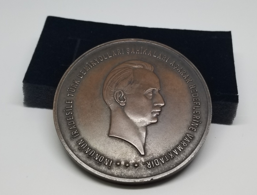 1939 ERZURUM İSTASYONUNUN AÇILIŞI HATIRASI MADALYONU