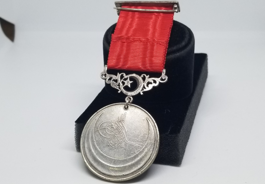 GÜMÜŞ ATİK GİRİT MADALYASI