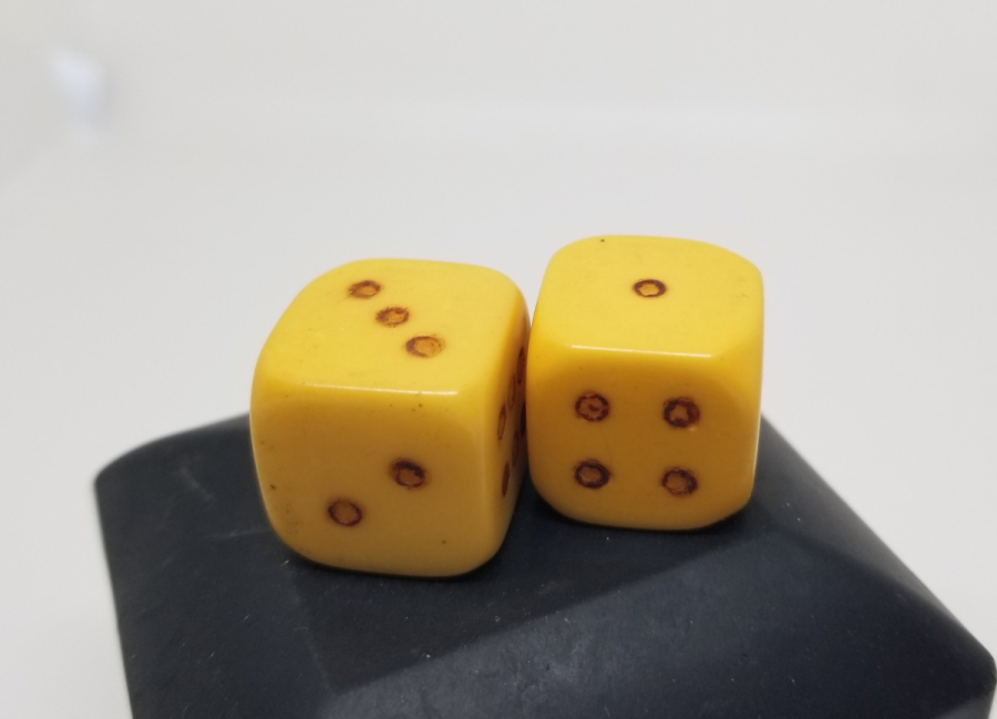 2 ADET ANTİKA KATALİN ZAR