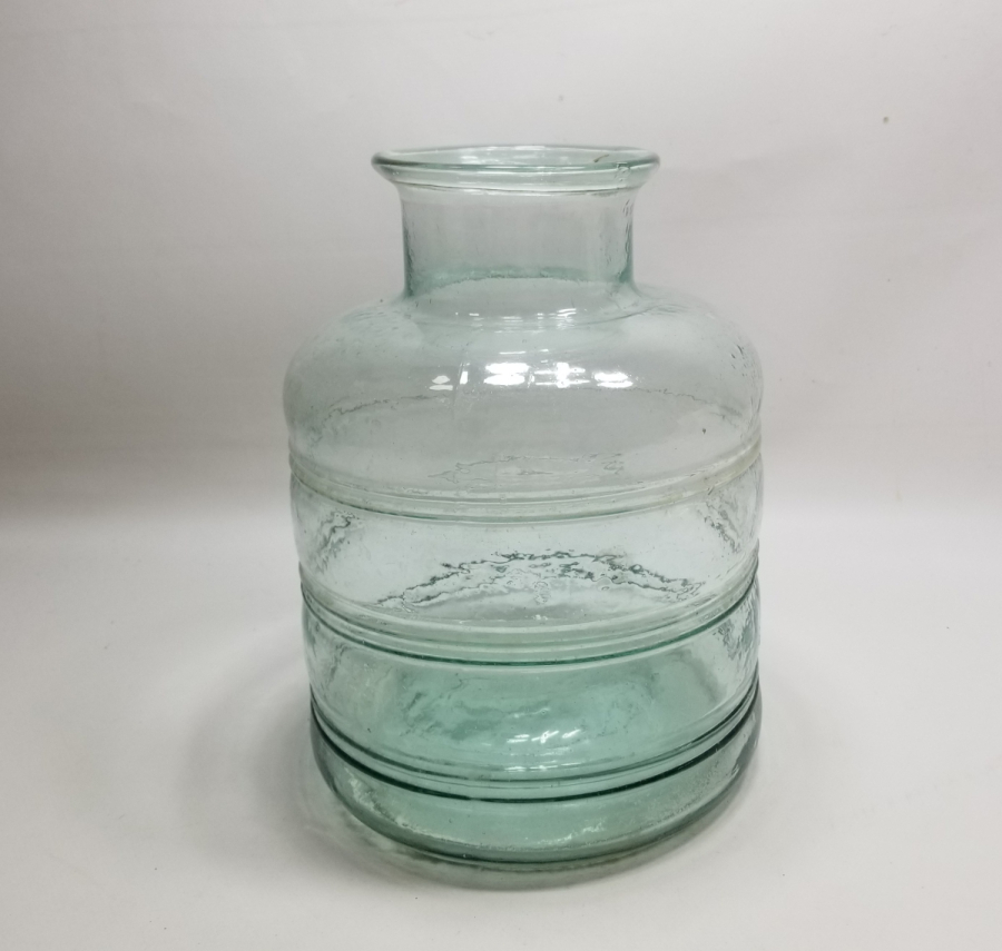 OSMANLI DÖNEMİ KOPARMA İŞÇİLİKLİ CAM ŞEKERCİ KAVANOZU