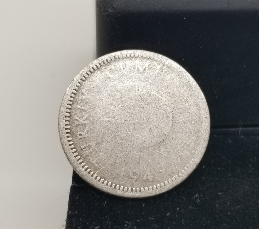 1947 YILI GÜMÜŞ 50 KURUŞ