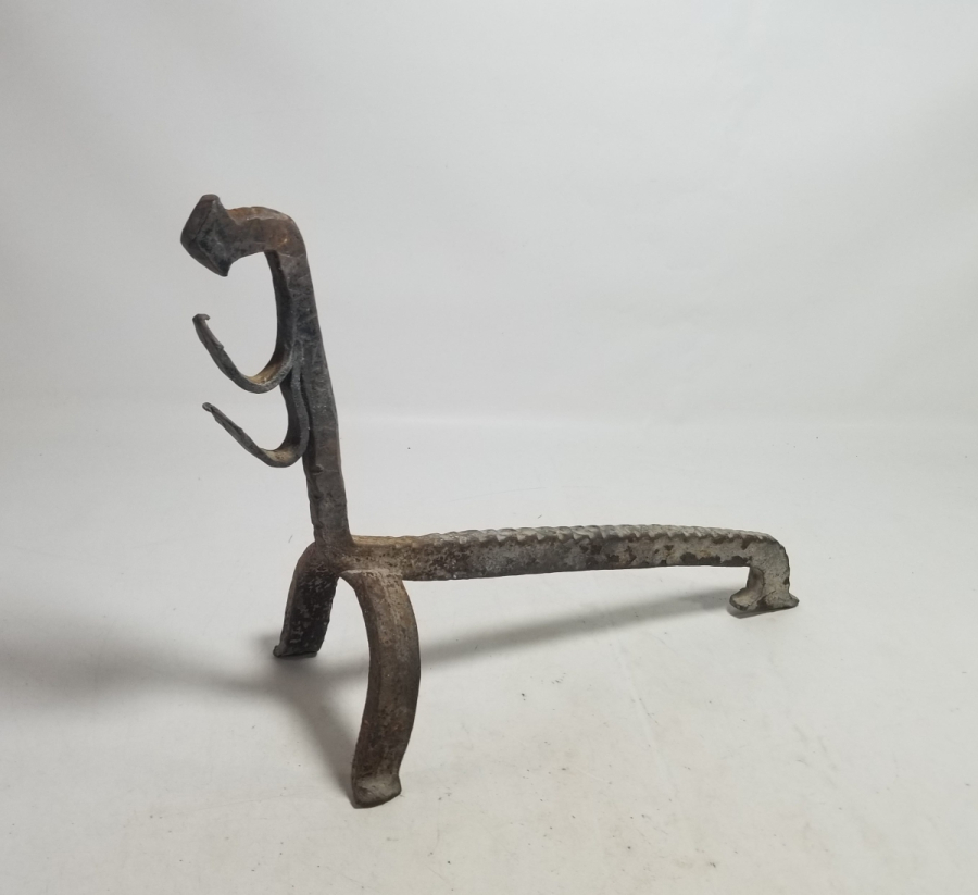 OSMANLI DÖNEMİ HAYVAN FORMUNDA YAPILMIŞ TEKKE İŞİ ODUN EŞEĞİ - ODUN TUTMACI