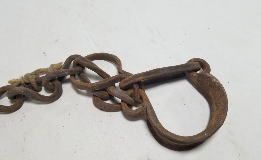 ORİJİNAL ANAHTARIYLA OSMANLI DÖNEMİ MAHKUM PRANGASI