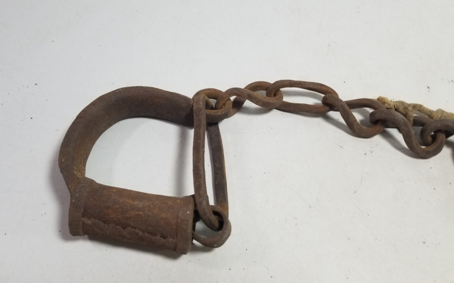 ORİJİNAL ANAHTARIYLA OSMANLI DÖNEMİ MAHKUM PRANGASI