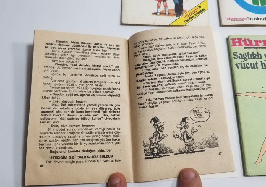 ALTI ADET HÜRRİYET GAZETESİ PROMOSYONU KİTAP