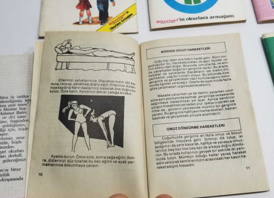 ALTI ADET HÜRRİYET GAZETESİ PROMOSYONU KİTAP